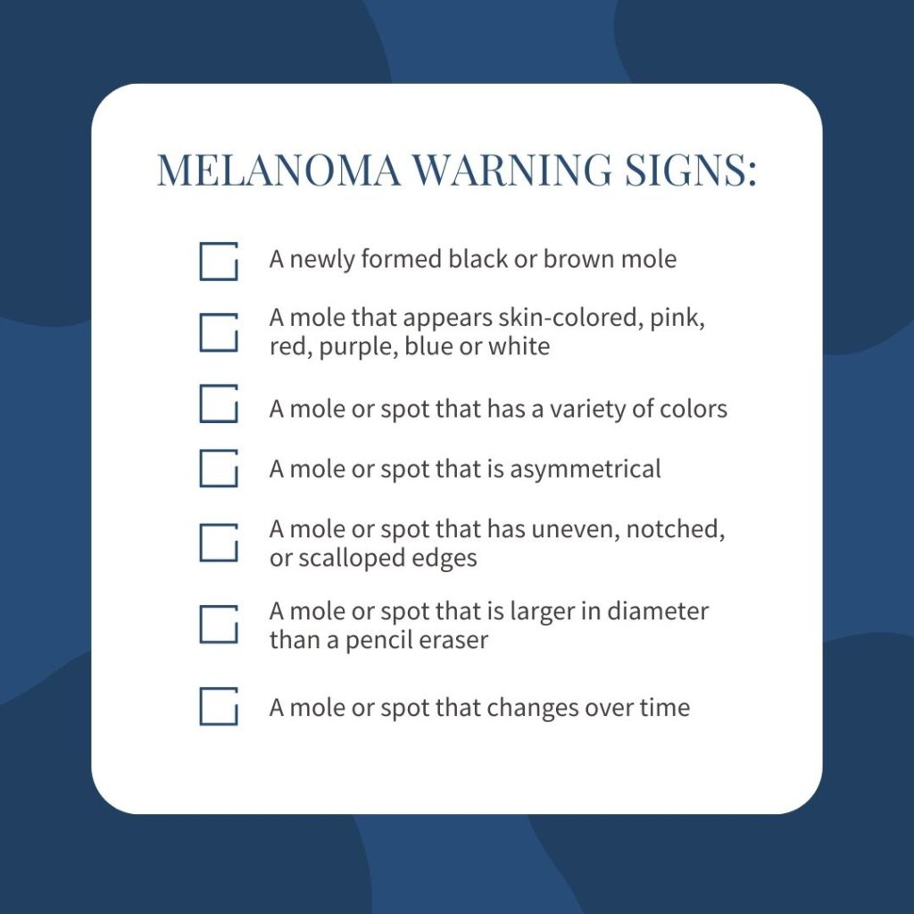 Melanoma Warning Signs